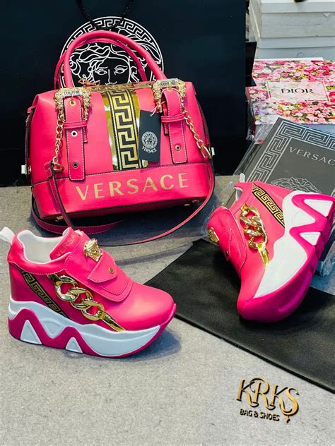 versace bayan spor ayakkabı|versace shoes.